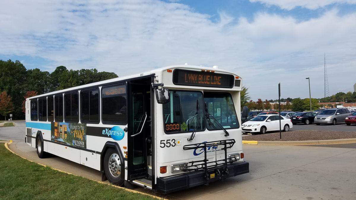 A CATS “bus bridge” is running between the Scaleybark and Sugar Creek Stations instead of the Lynx Blue Line for at least another week, as crews work to repair damage from a tree that fell on the overhead wires.