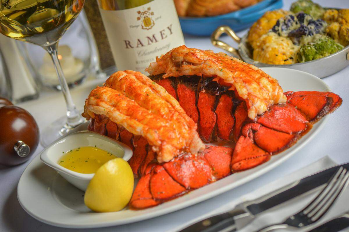 Treat mom to an upscale meal at Steak 48, located in Apex SouthPark.