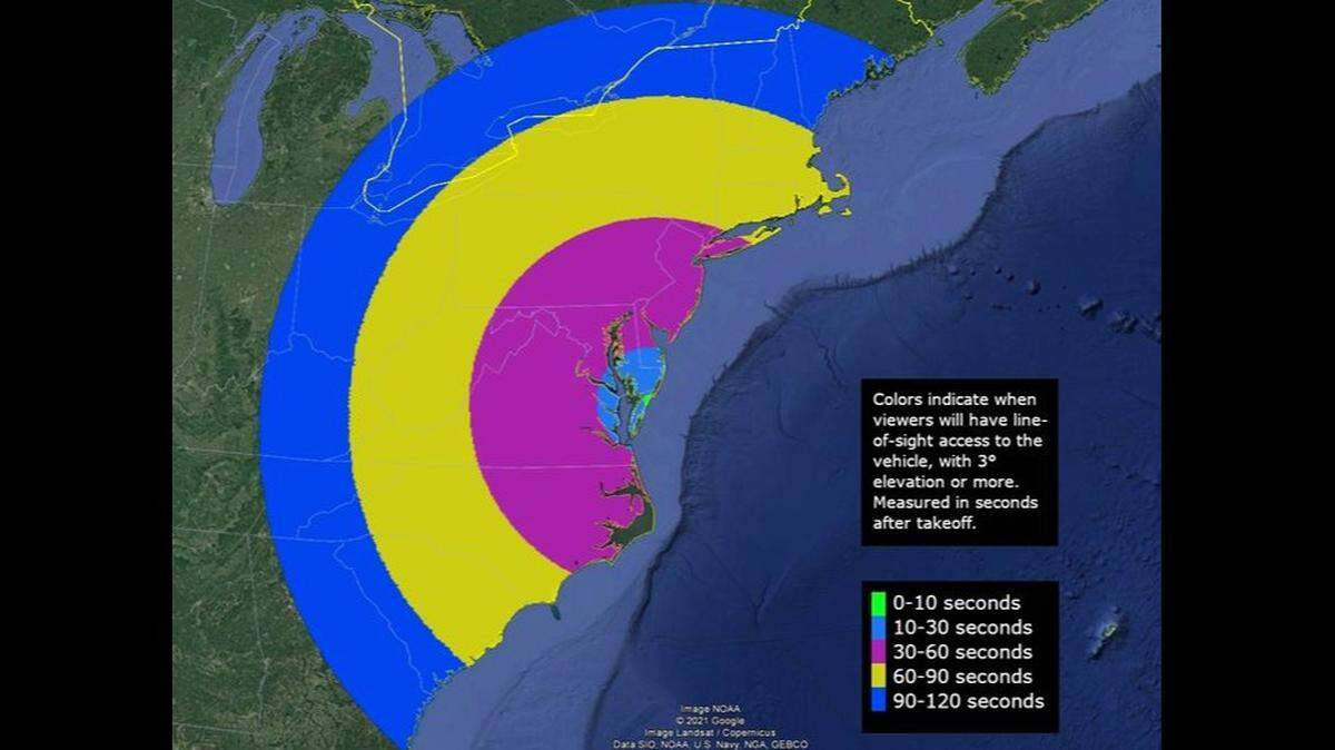 A rocket is scheduled to launch from Virginia on June 15 and you may see the rocket’s trail in the sky.
