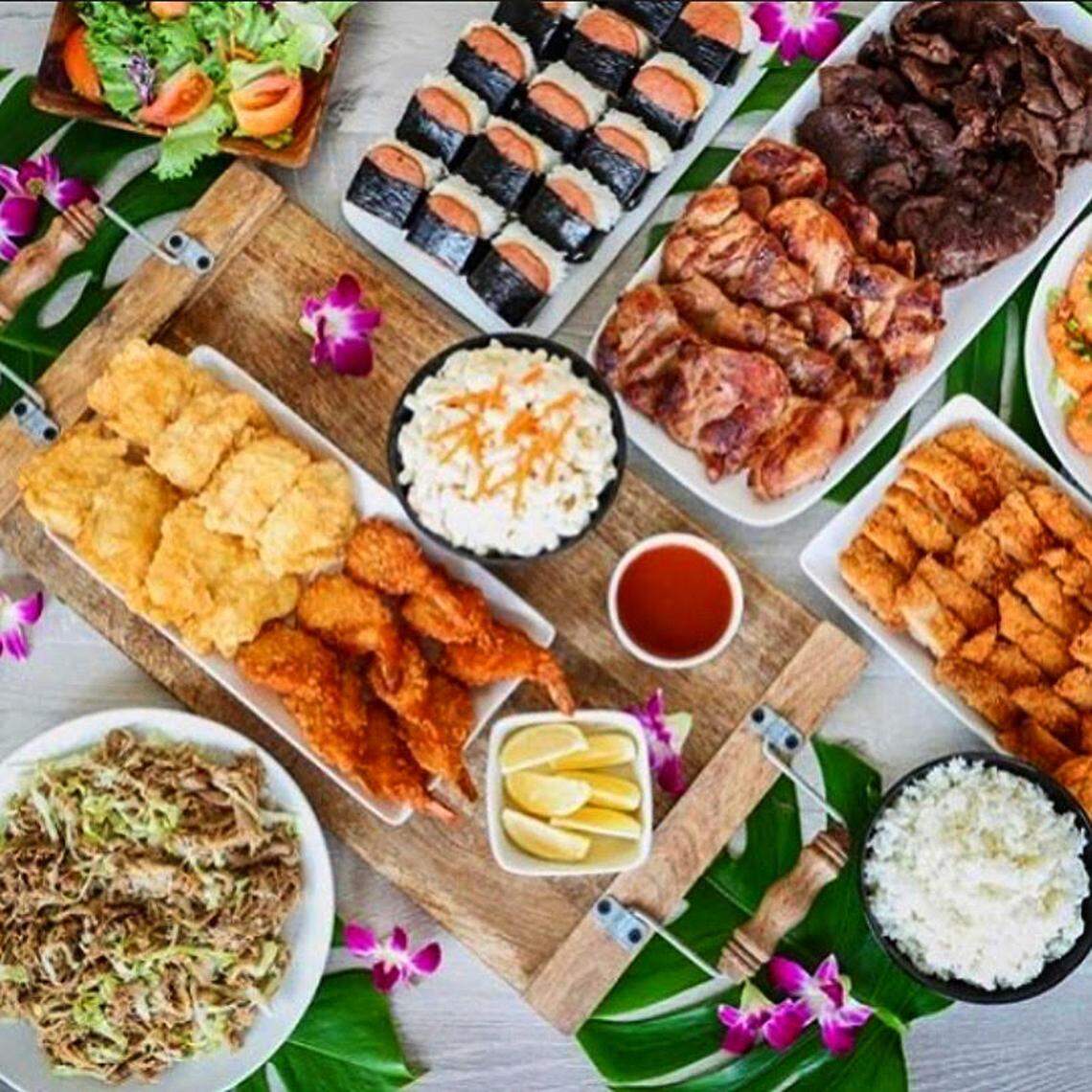 Popular menu items at L&L Hawaiian include Spam Musabi, Chicken Katsu and Kalua Pork.
