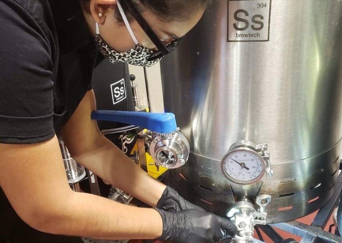 Razia Gonzalez hopes to one day open her own nanobrewery and recently won a Talent On Tap Scholarship from City Brew Tours after writing about her experience trying to break into the beer brewing industry.