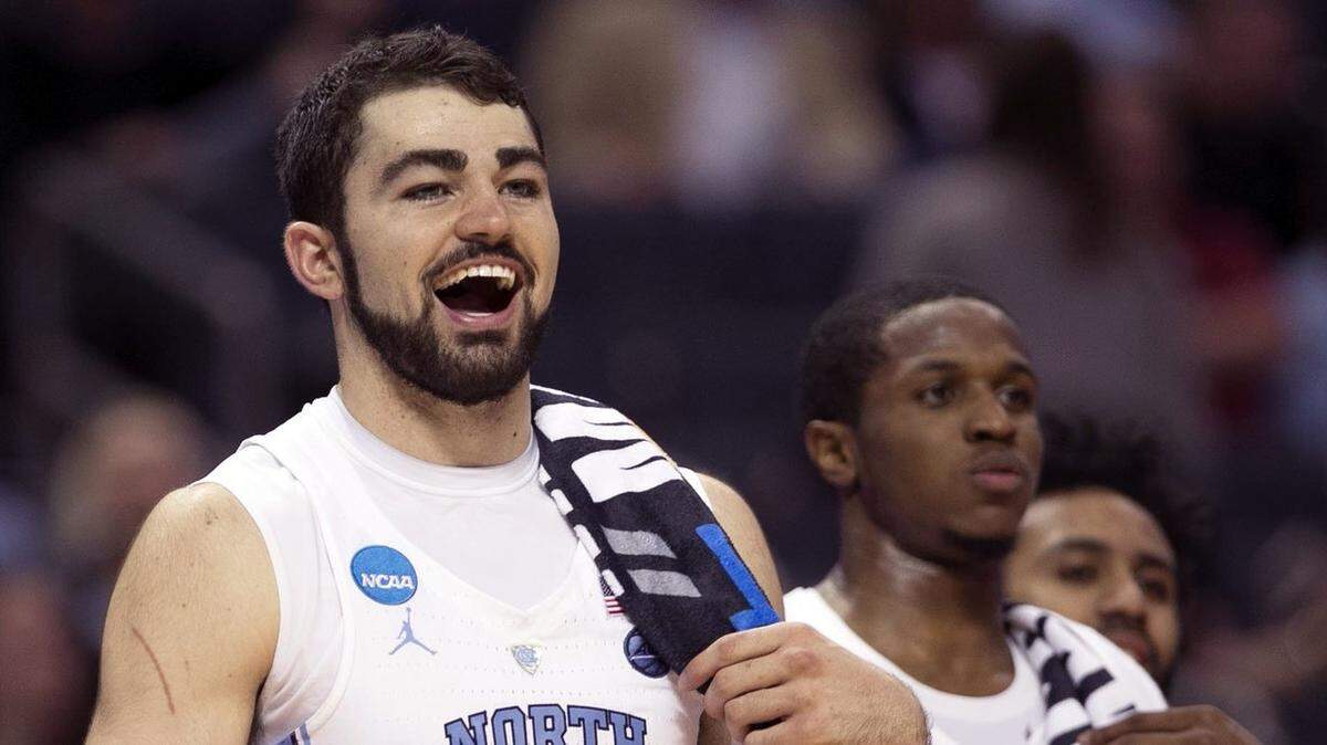 North Carolina forward Luke Maye (left) is originally from Huntersville.