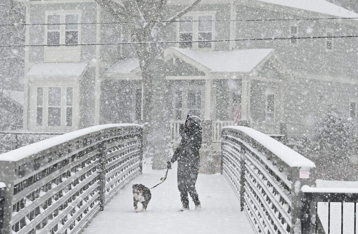 Charlotte NC weather: Snow photos, videos from Bomb Cyclone | Charlotte ...