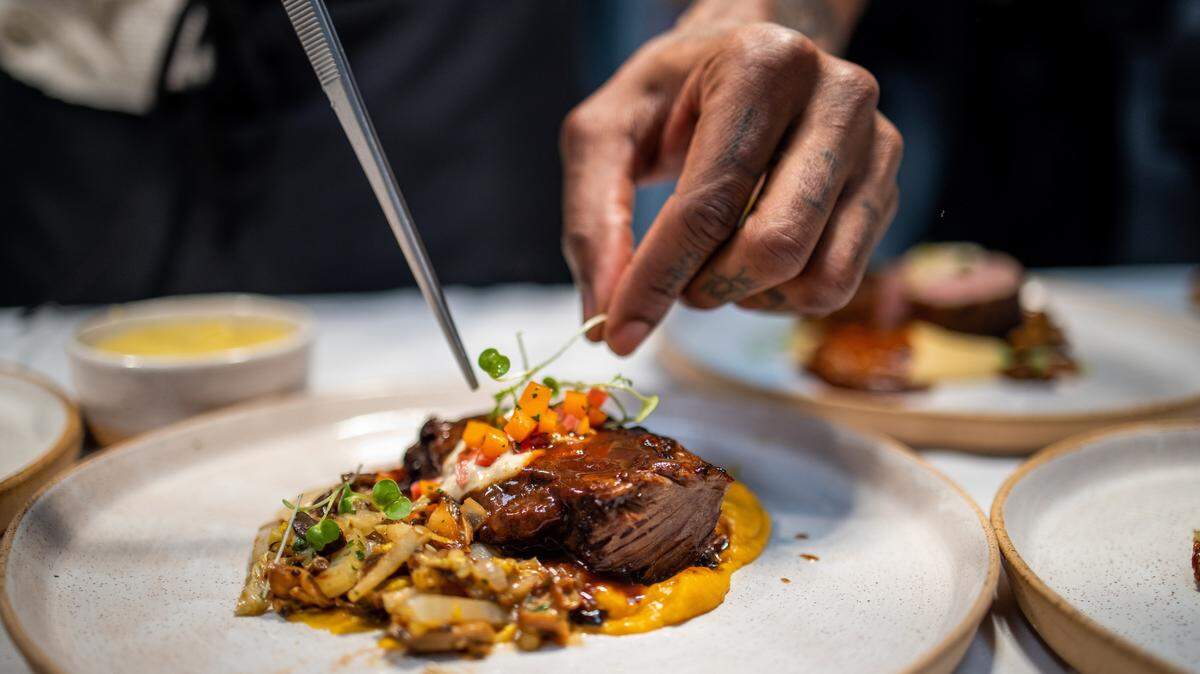 Restaurant Constance’s short ribs.