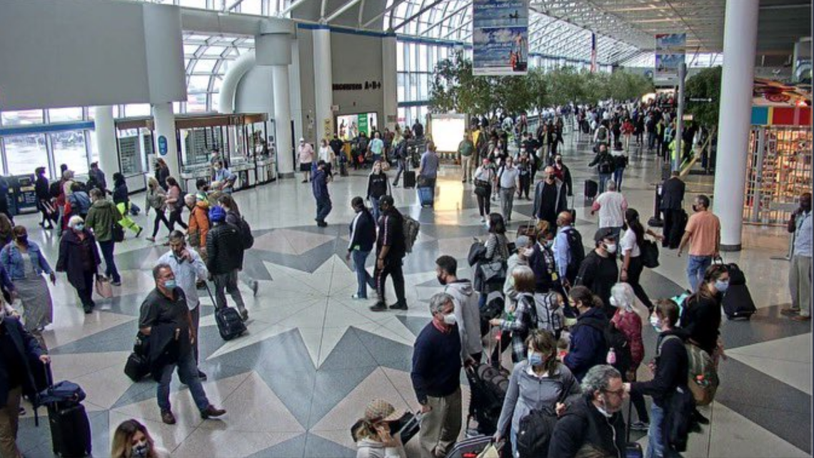 Charlotte Douglas International Airport saw a record number of firearms seized at security checkpoints last year, according to figures released Thursday, Jan. 19, 2022, by the federal Transportation Security Administration.