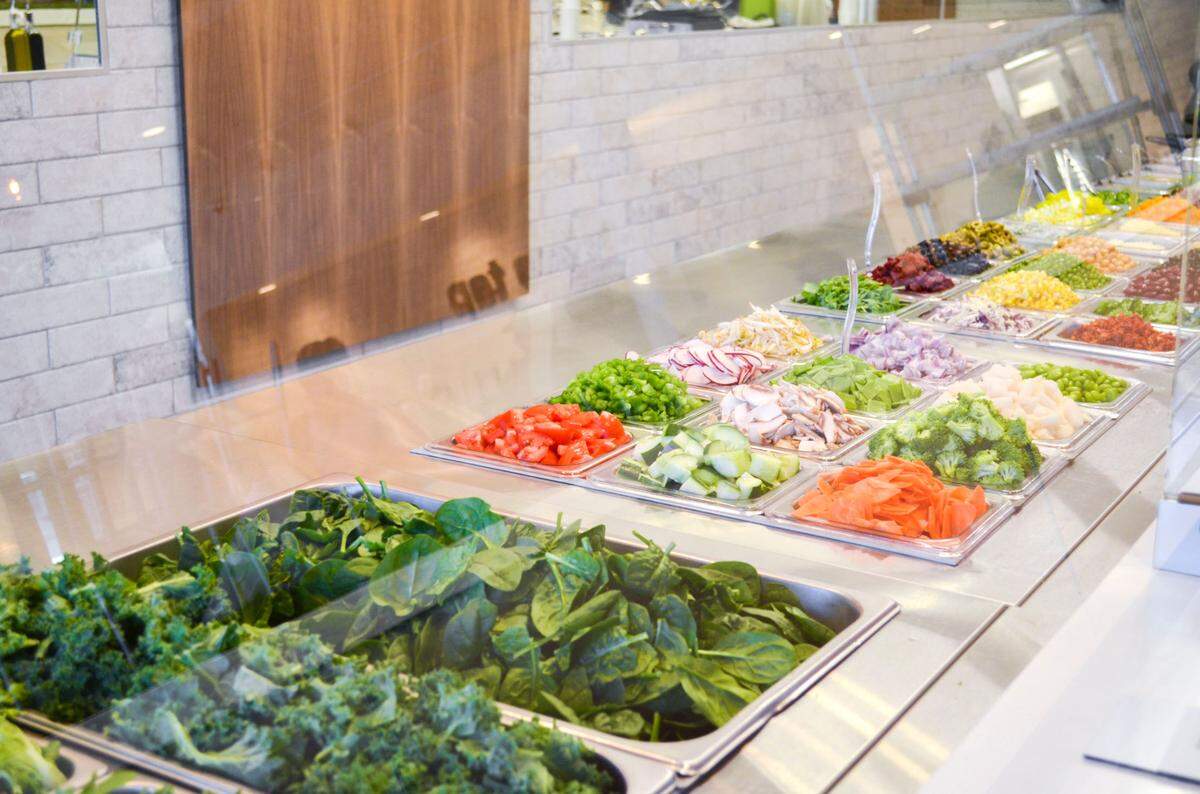 Salata offers customizable salads, wraps, soups and more.