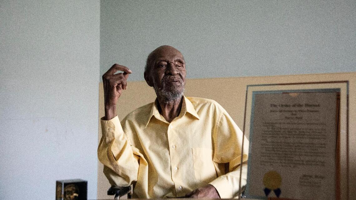 He envisioned Mecklenberg’s future at 19. Now this Matthews artist earns its top honor.