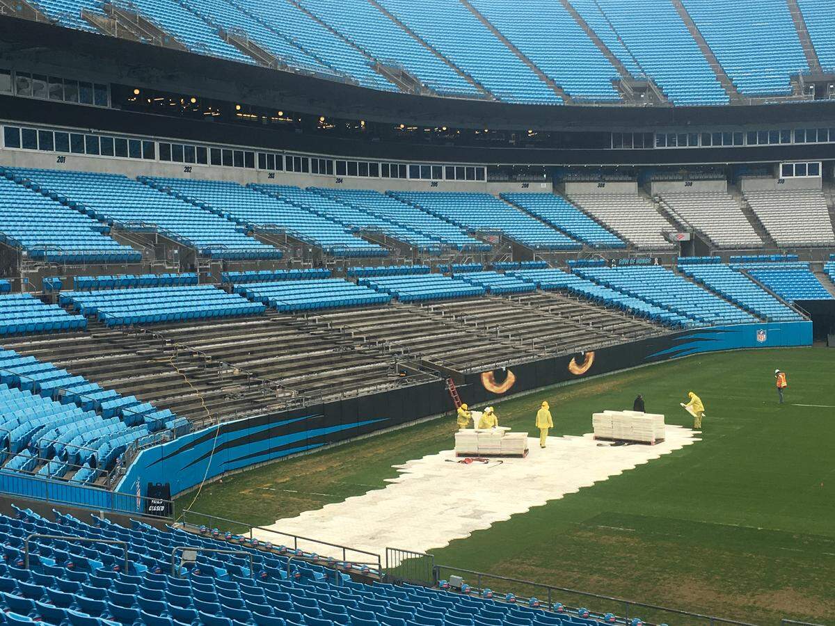 The first phase of renovations begins at Bank of America stadium to enhance the venue for football, soccer and concert events.