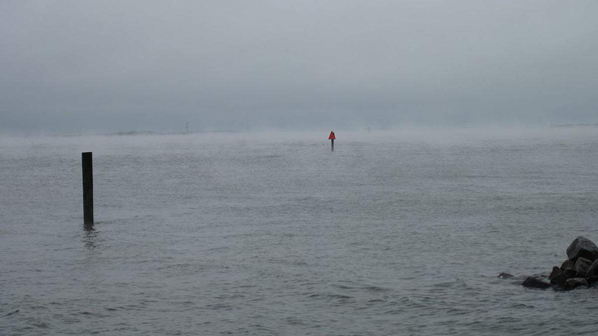 Cape Lookout National Seashore posted this photo on Facebook of “sea smoke” rising over the sound Tuesday. Cape Lookout National Seashore photo