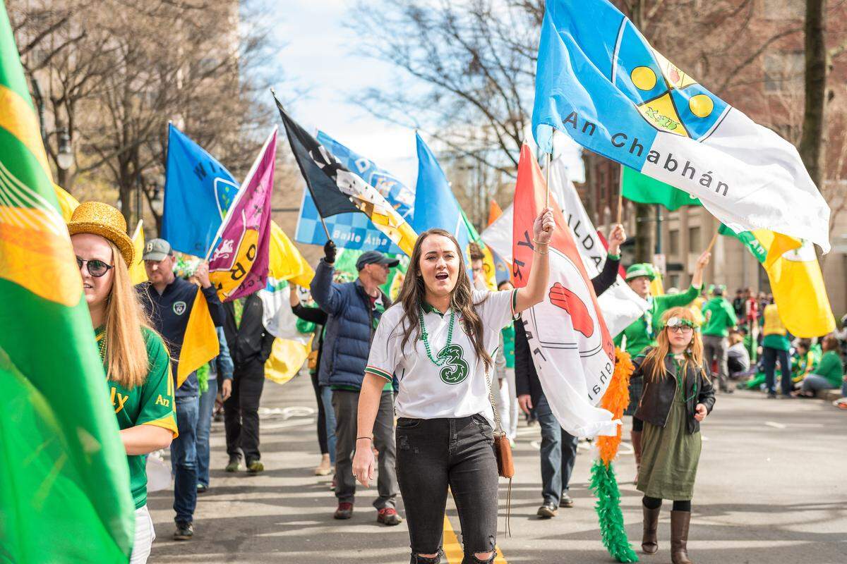 The St. Patrick’s Day Parade and Festival starts at North Tryon and 9th streets at 11 a.m. Saturday.