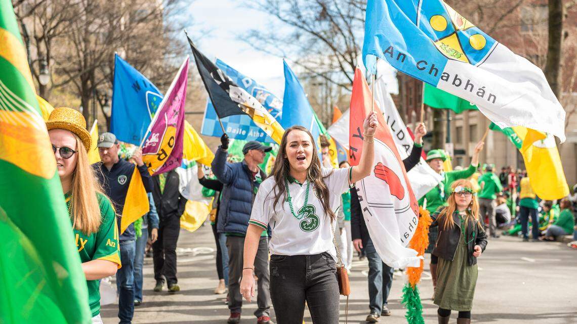 The St. Patrick’s Day Parade and Festival starts at North Tryon and 9th streets at 11 a.m. Saturday.