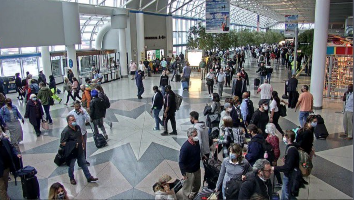 Travelers flying out of Charlotte Douglas International Airport can expect longer wait times in the terminal this summer, as a security checkpoint closes for construction.