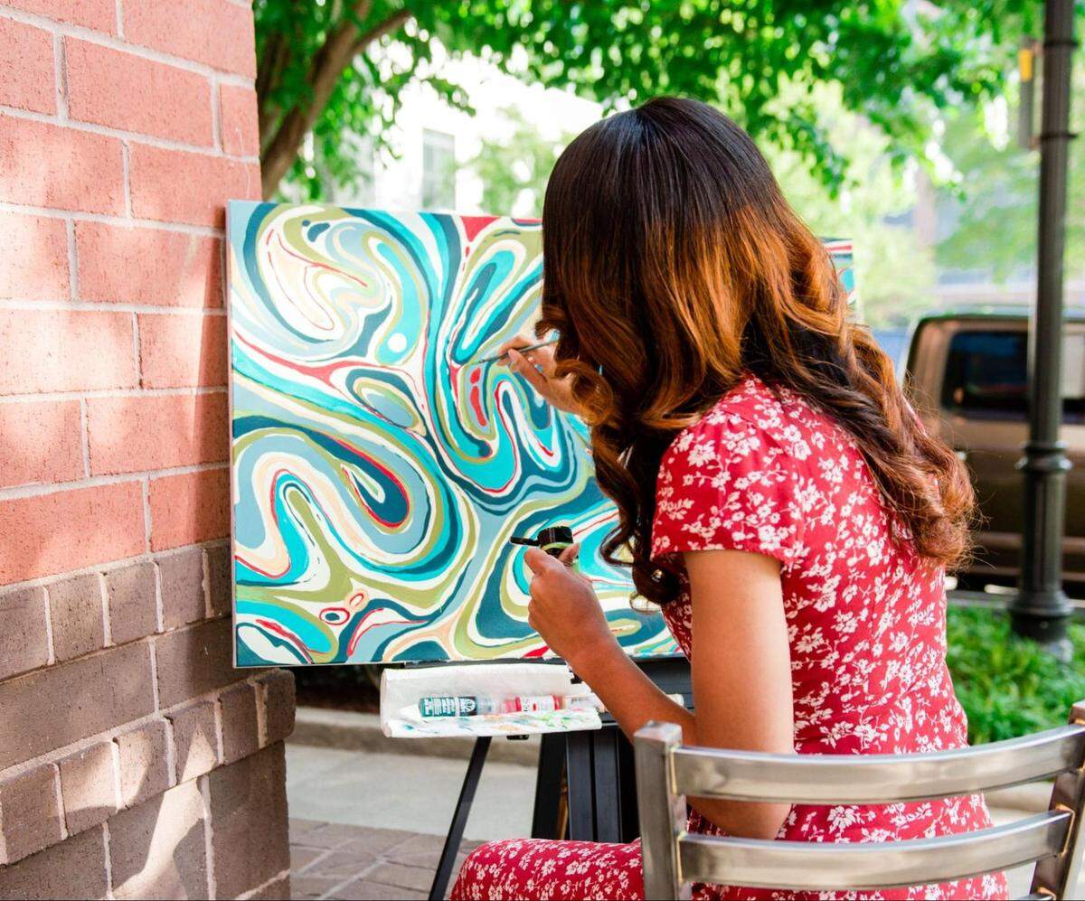 Catch local art and floral installations across the Rail Trail during South End Blooms.