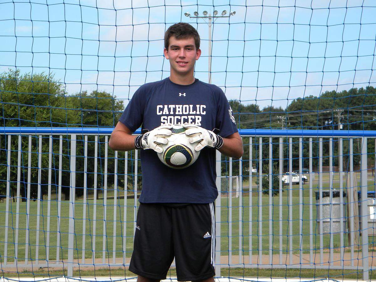 After a stellar prep career Charlotte Catholic, Matt Pacifici committed to Wake Forest. He transferred to Davidson where he made All-American. Corey Inscoe - cinscoe@newsofsoutcharlotte.com