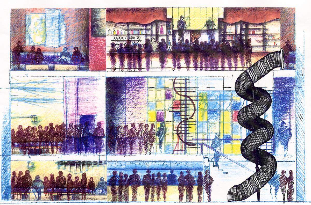 A rendering of Menage in 2004.