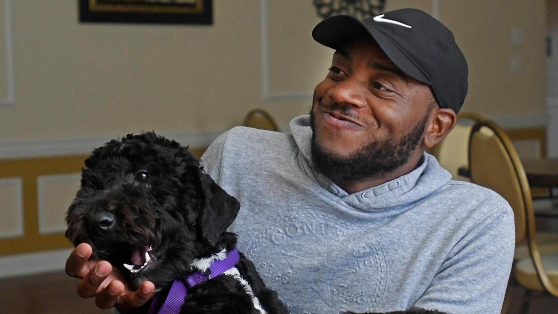 ‘Can you help him?’ A homeless Charlotte man and his dog find support from strangers.