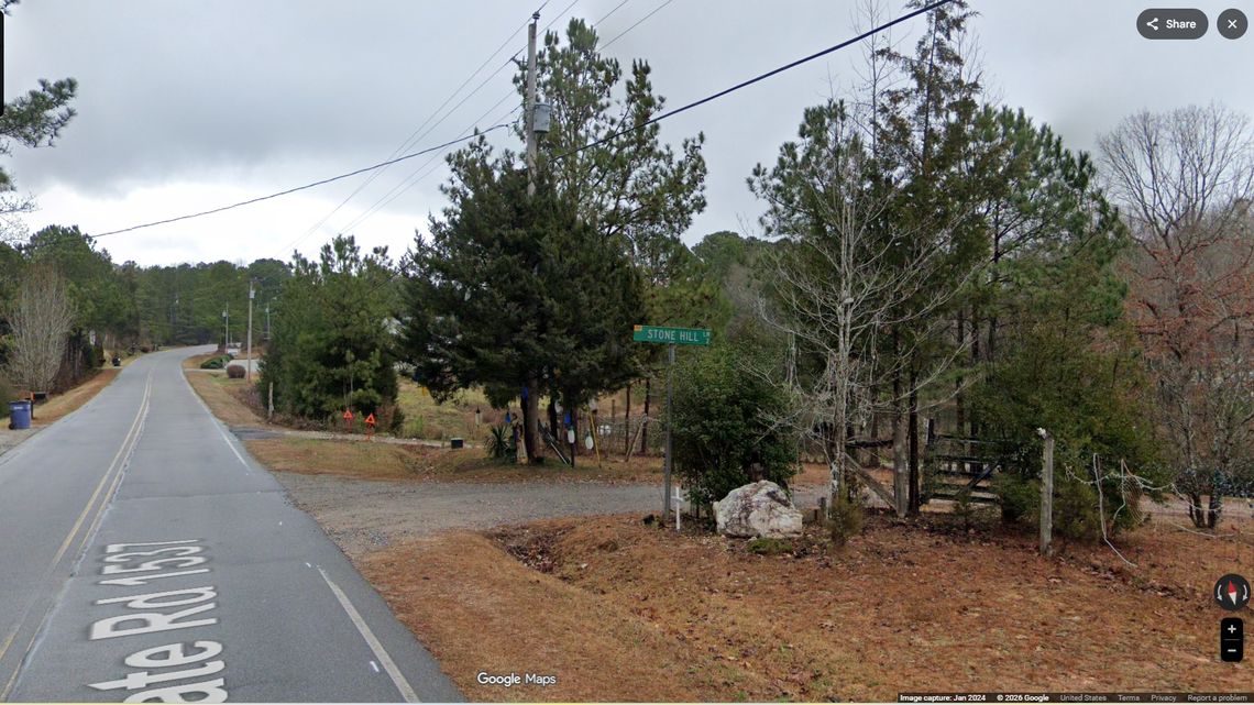 The dispute happened at a home on Stone Hill Lane near Sanford, and the suspect fled on a riding lawn mower, the Lee County Sheriff’s Office says.