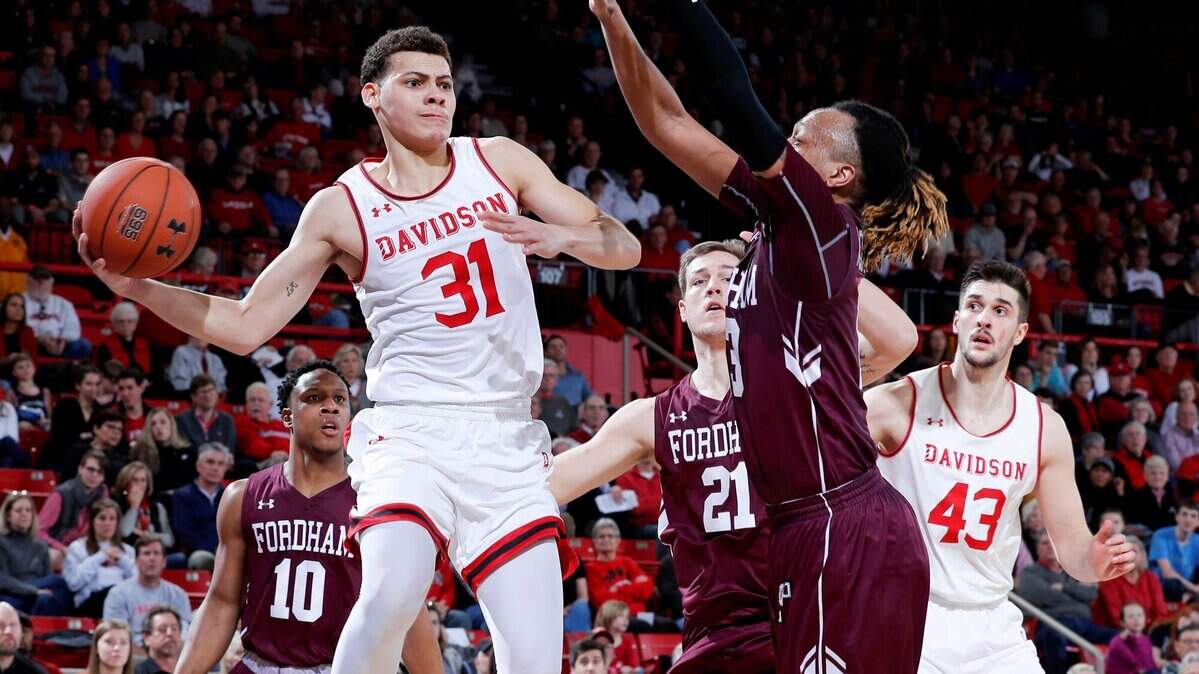 Davidson’s Kellan Grady (31) has launched College Athletes for Respect and Equality to combat social inequality and racial injustice.