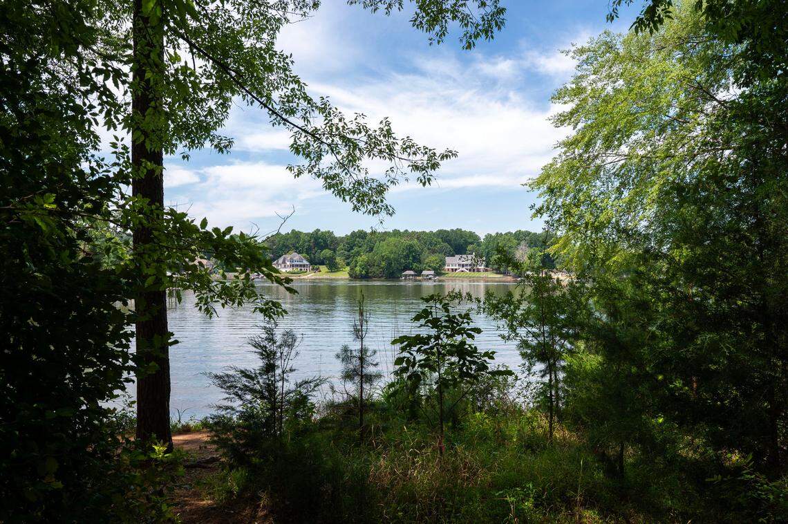 The Duke Kimbrell Trail portion of the Carolina Thread Trail runs along the Catawba Creek in Belmont, which is near a new South Fork Passage Trail that could be added to the state trail system.