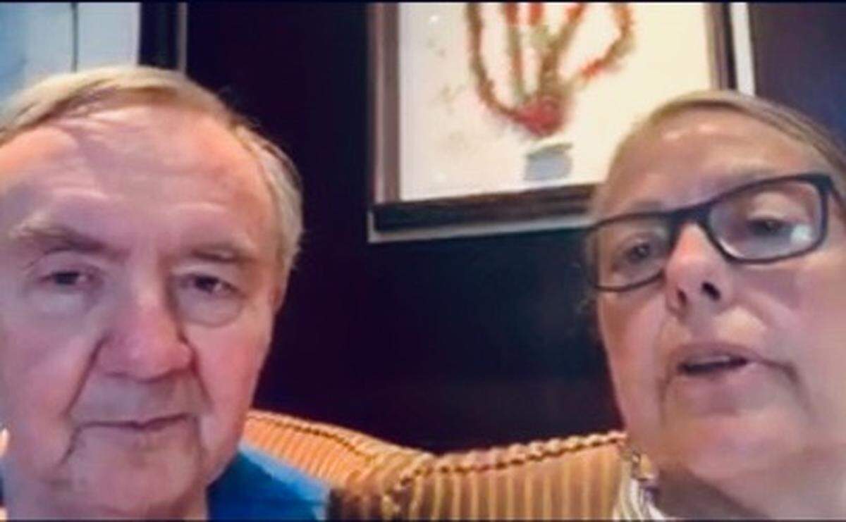 Charlotte’s John Schriml and Deborah Bell are stuck on a cruise ship off the Chilean coast due to coronavirus concerns.