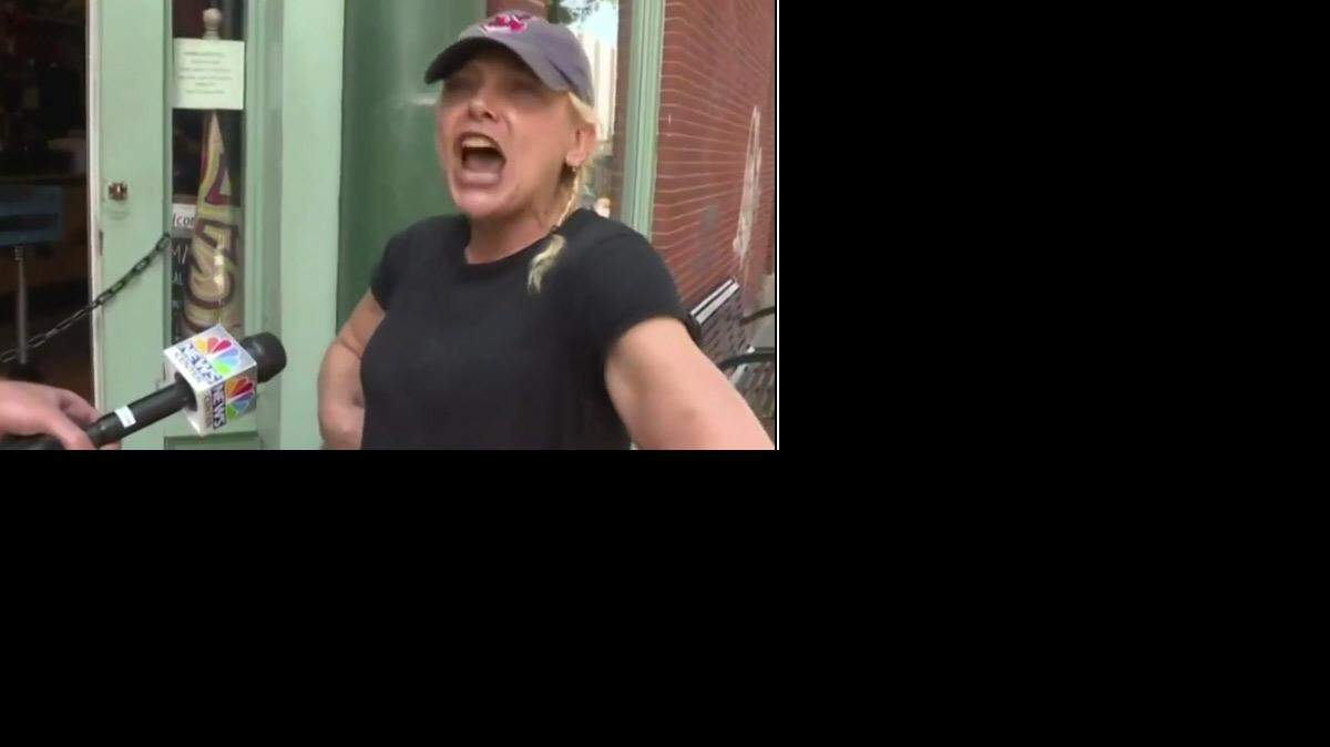 Darla Neugebauer, who owns Marcy’s Diner in Portland, was unapologetic after yelling “That needs to stop!”