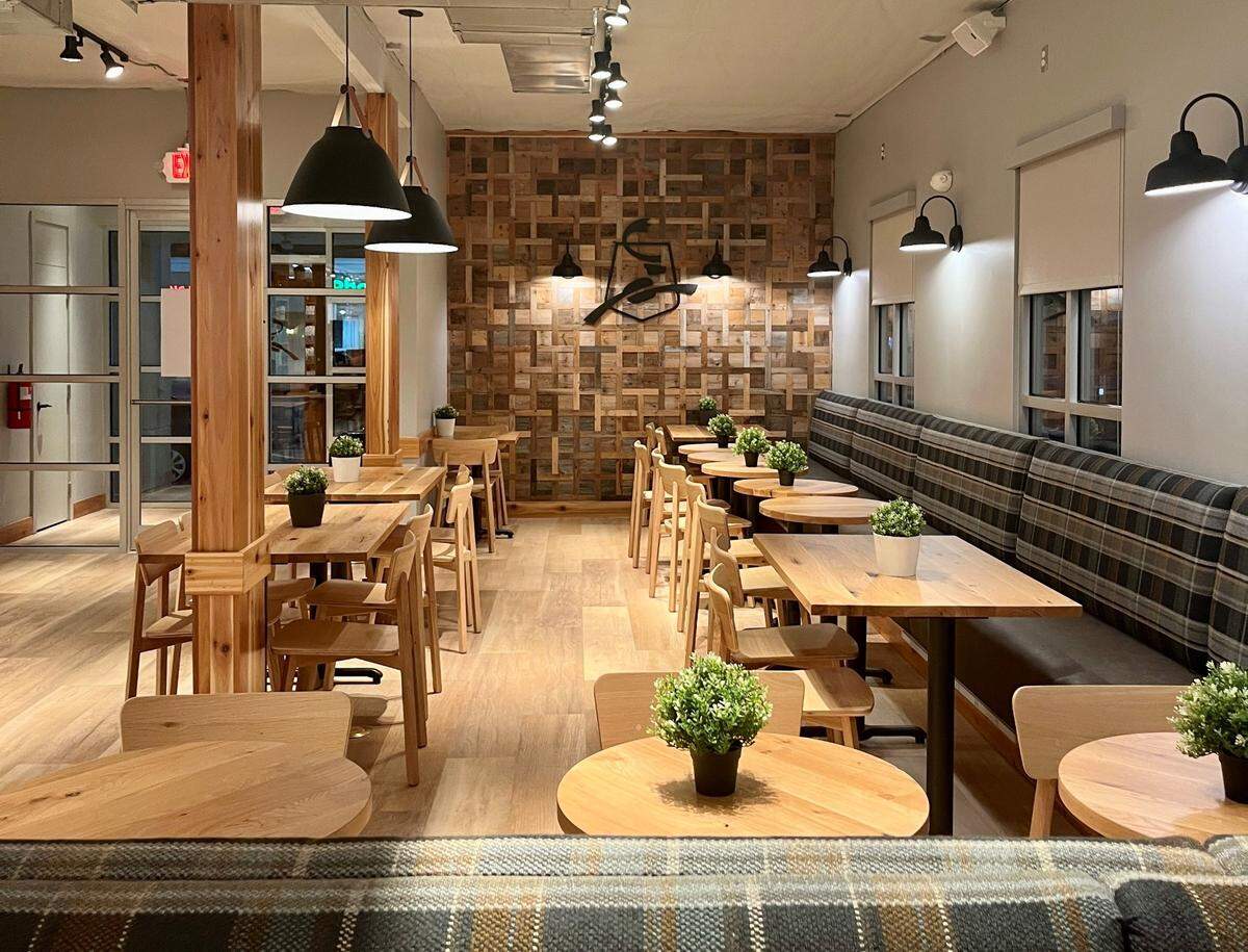 Caribou Coffee opened at the corner of N.C. 150 (East Plaza Drive) and N.C. 115 on July 15, 2024, in a Food Lion-anchored retail center in Mooresville.