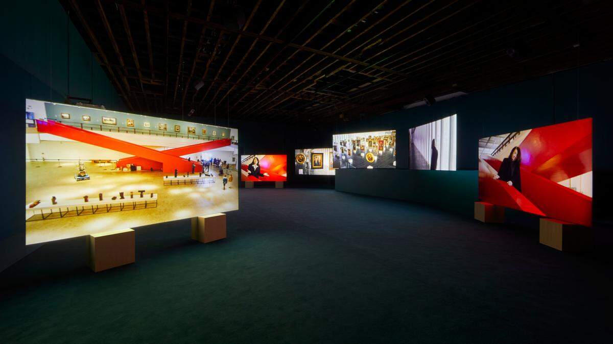 Isaac Julien’s ”Lina Bo Bardi – A Marvellous Entanglement” is a nine-screen installation that will open at the Bechtler Museum of Modern Art on Oct. 30. 