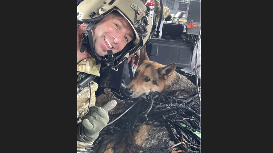 Hiker and dog were stranded at bottom of ravine near Smoky Mountains, rescuers say