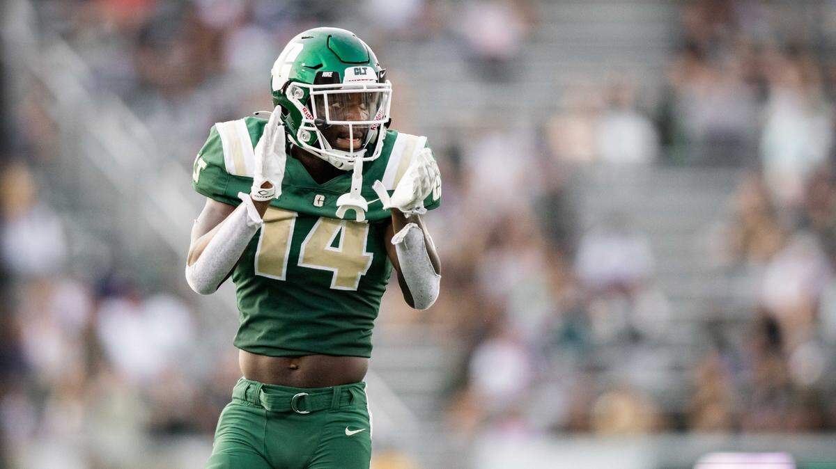 Charlotte 49ers wide receiver Grant DuBose leads the team with four receiving touchdowns this season.