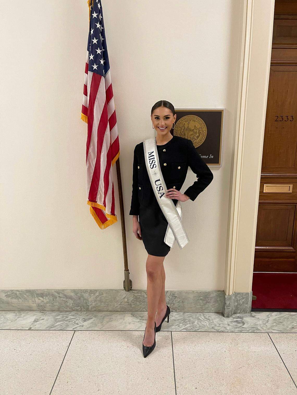 Morgan Romano, photographed during a recent visit to Washington, D.C., to advocate for STEM being introduced to students at a younger age.