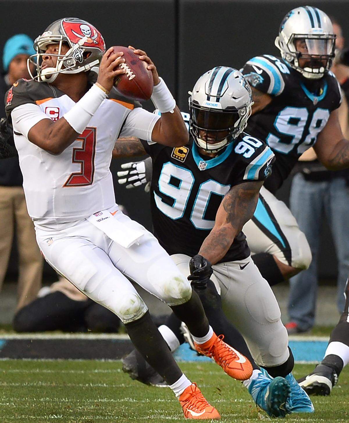 Julius Peppers will likely be a first-ballot Hall of Famer once he’s eligible.