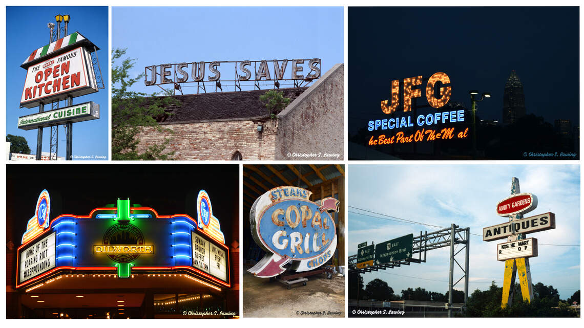 ‘Look at what we pass every day.’ Charlotte’s history, told through signs
