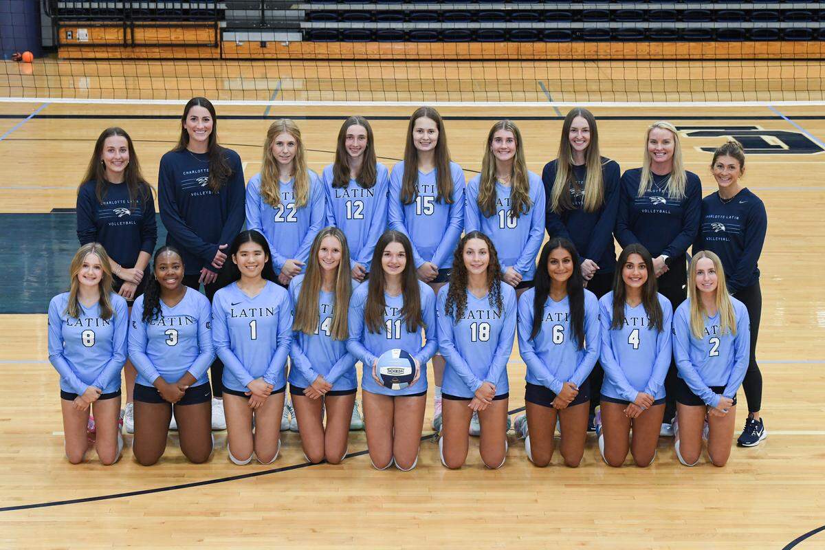 Charlotte Latin’s 2025 volleyball team is off to a 19-0 start through Sept. 8, 2025