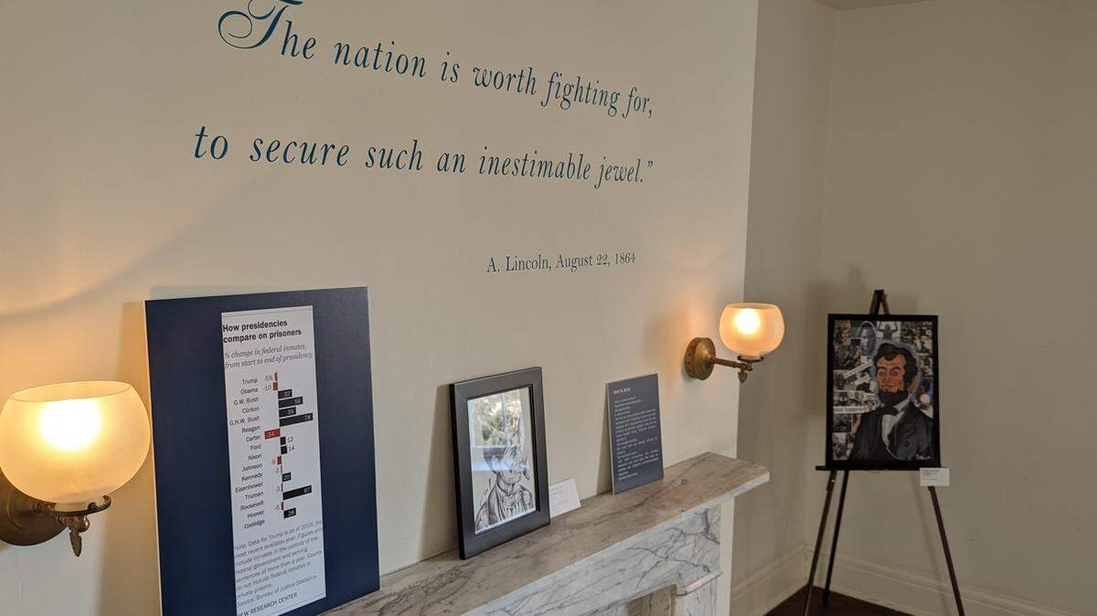 Prison Reimagined: Presidential Portrait Project is on display at President Lincoln’s Cottage in Washington, D.C.