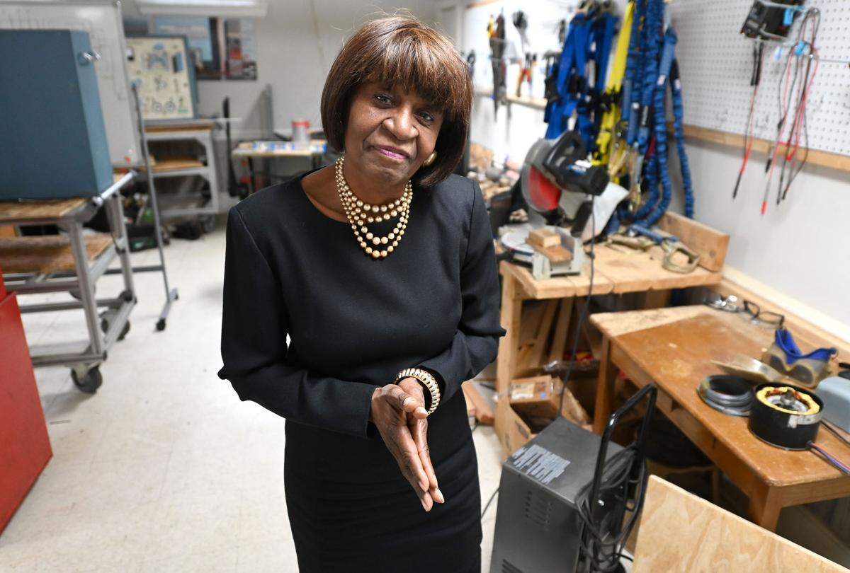 Rose Jones-Edwards, executive director of the OMITT Trade School on West Sugar Creek Road, said she’s disappointment that the city has not proposed Red Line stop near the school.