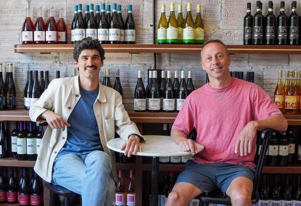 Steven De Falco and Trey Wilson are the owners of Pizza Baby. 
