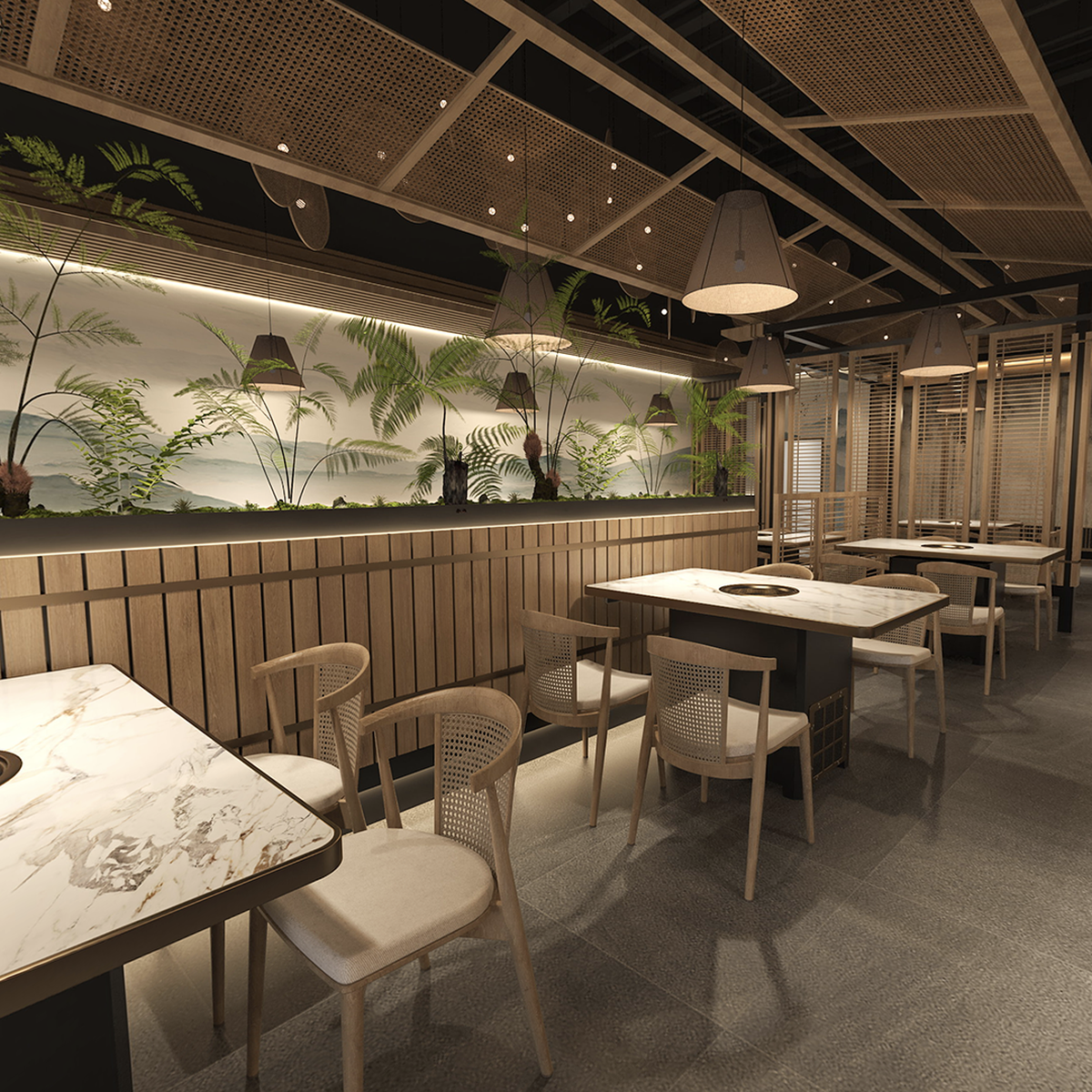 The hotpot experience is like dinner and a show, since you cook the food at your table.