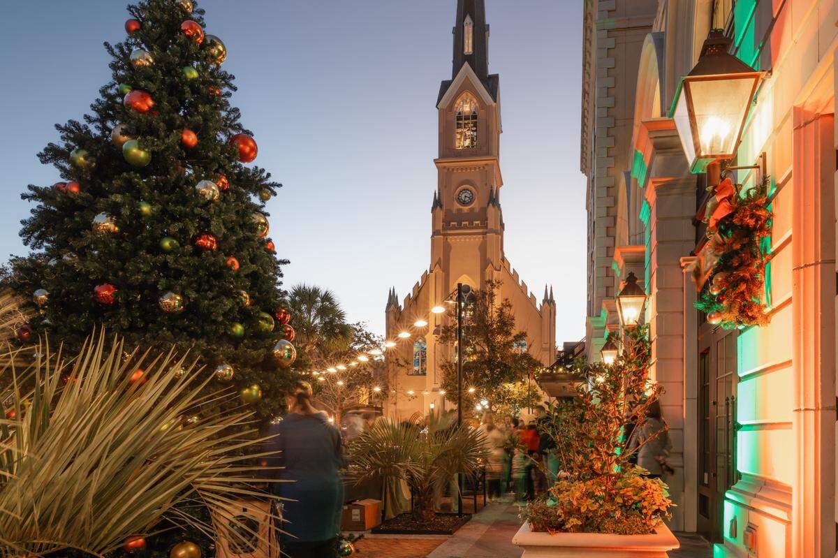 Hotel Bennett truly embodies the spirit of Christmas in SC.