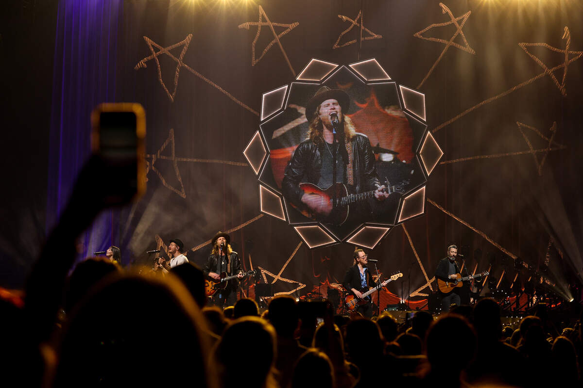 The Lumineers headline a concert at Spectrum Center on Saturday, August 27, 2022 in Charlotte, NC.
