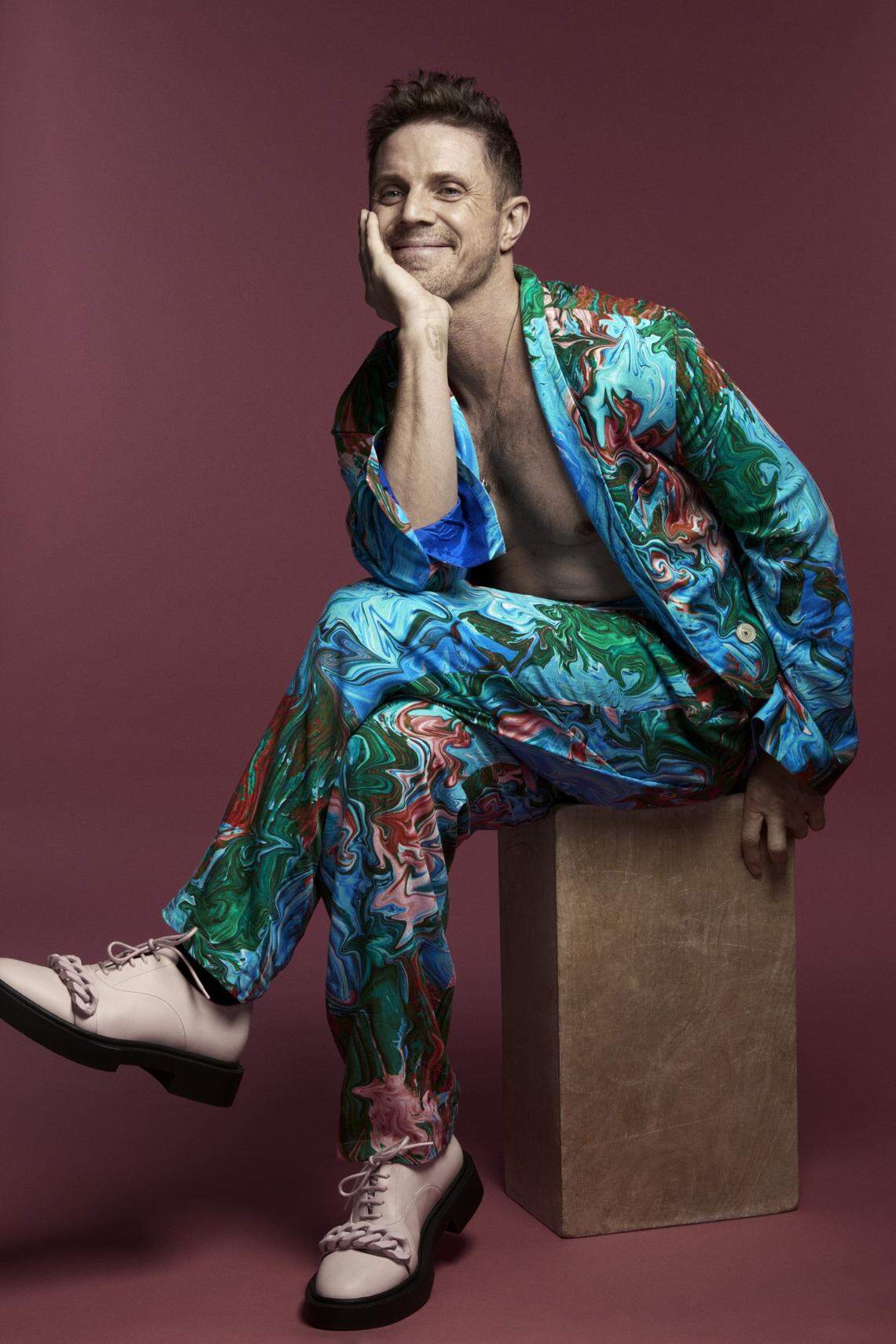 Musician Jake Shears said he grew up knowing a lot about Tammy Faye Bakker, who reminded him of his own mother.