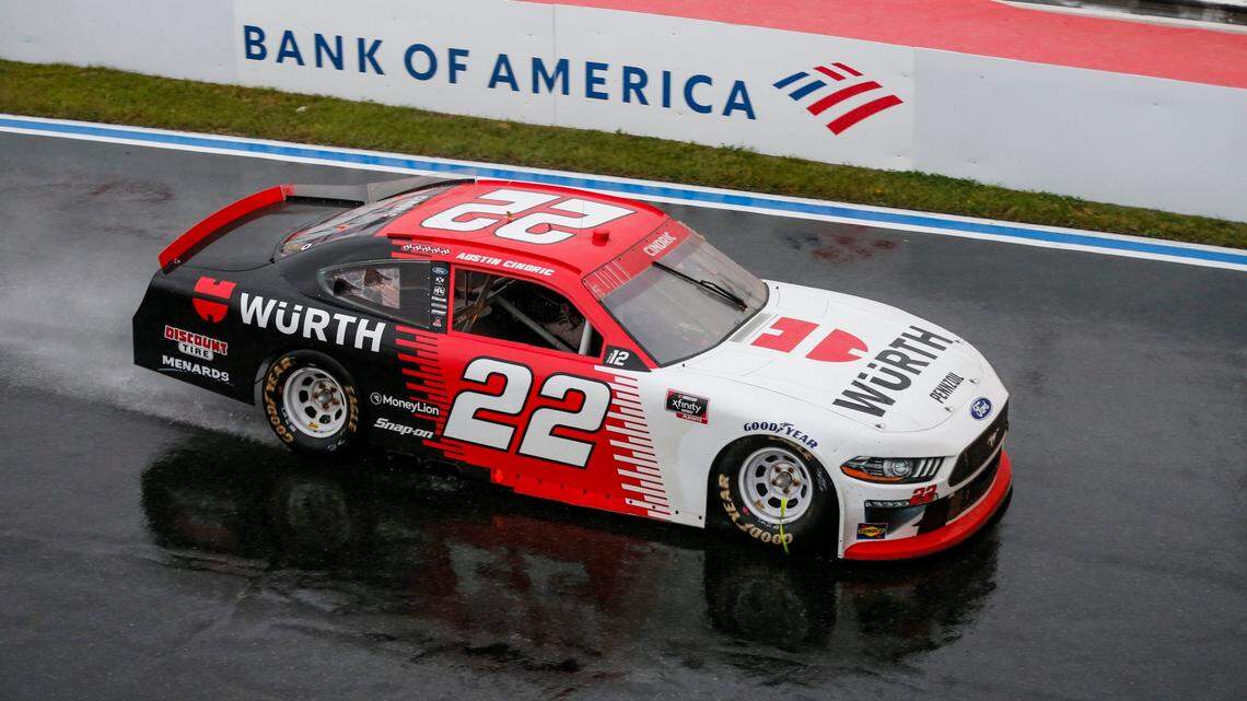 Austin Cindric will drive the Next Gen car for Wood Brothers in 2022.