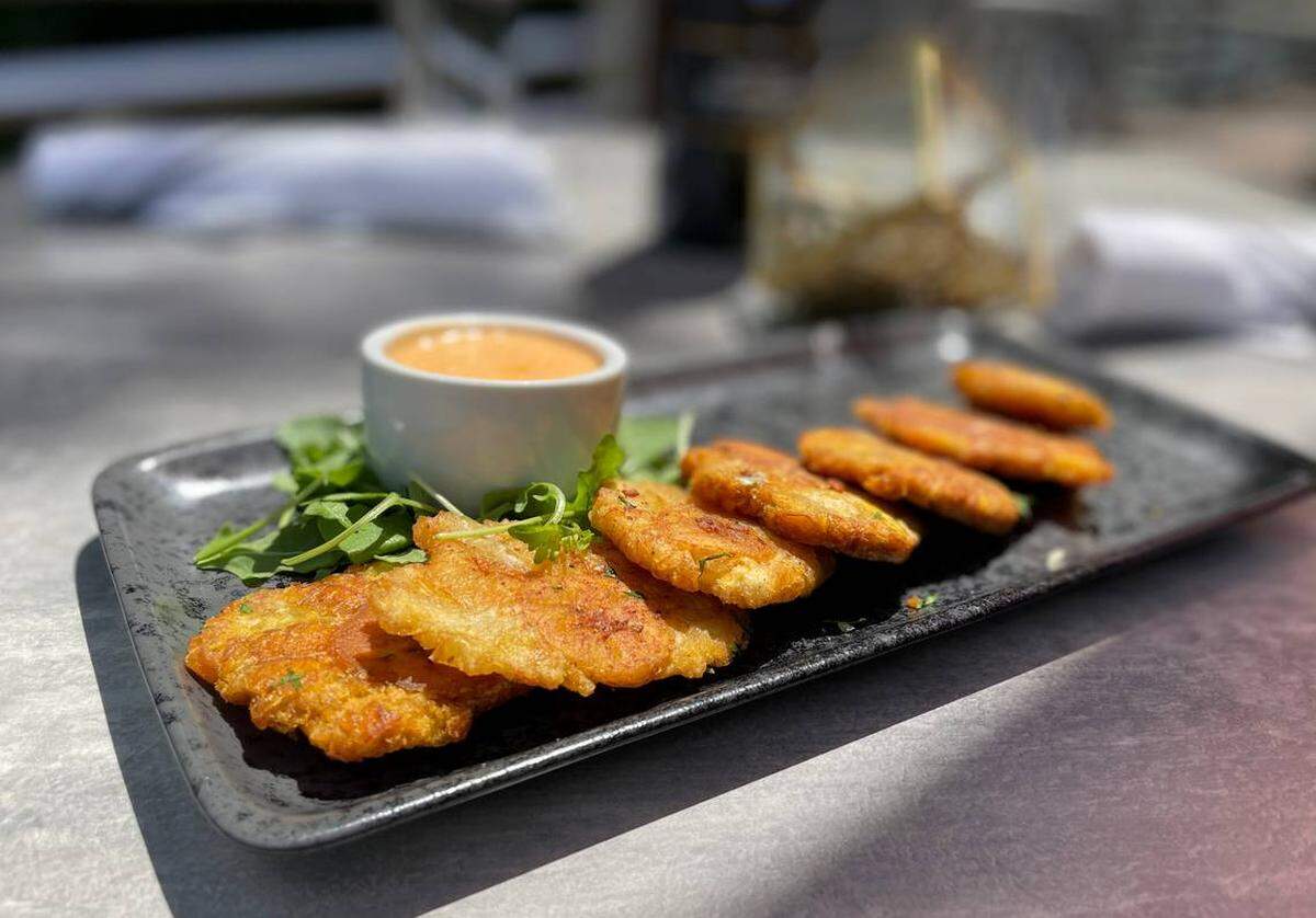Try your hand at Chef Ken Aponte’s tostones.