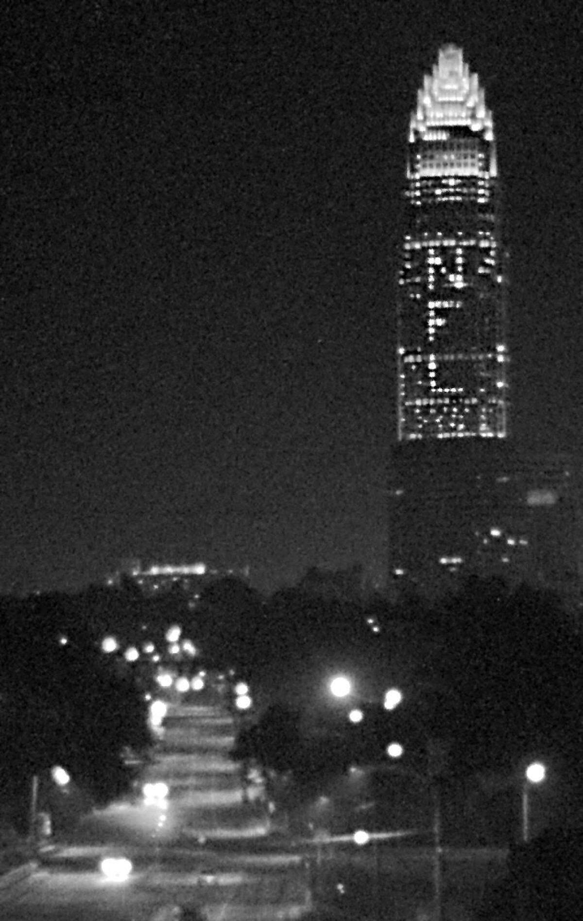 When Charlotte leaders were trying to land the Panthers in 1993, office lights in the Bank of America Corporate Center — then the NationsBank Corporate Center —&nbsp;spelled out the initials for the National Football League over uptown. 