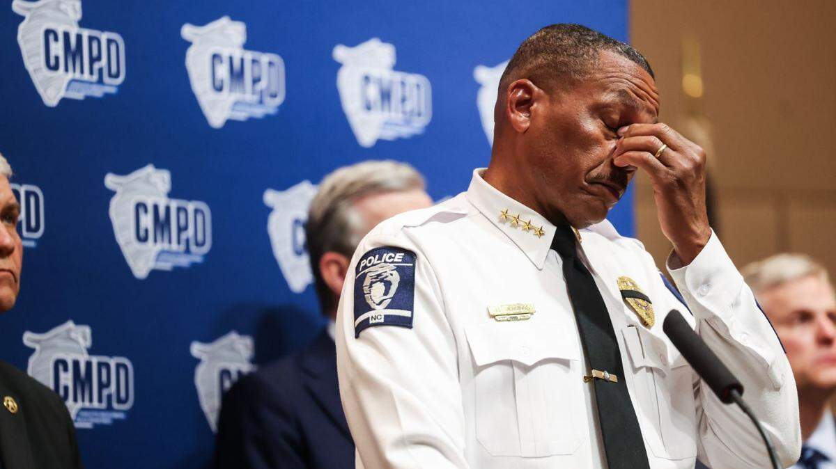 CMPD, US Marshals identify marshal killed in Charlotte shooting and four officers injured