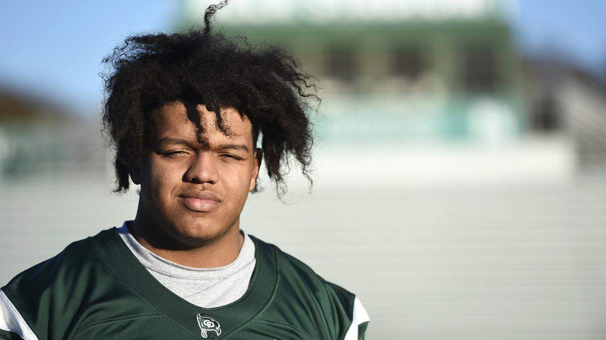 Triston Miller, 18, who was an offensive lineman for Charlotte Country Day committed to play for both Wake Forest, then N.C. State but after a coaching change at State he re-opened his recruitment.