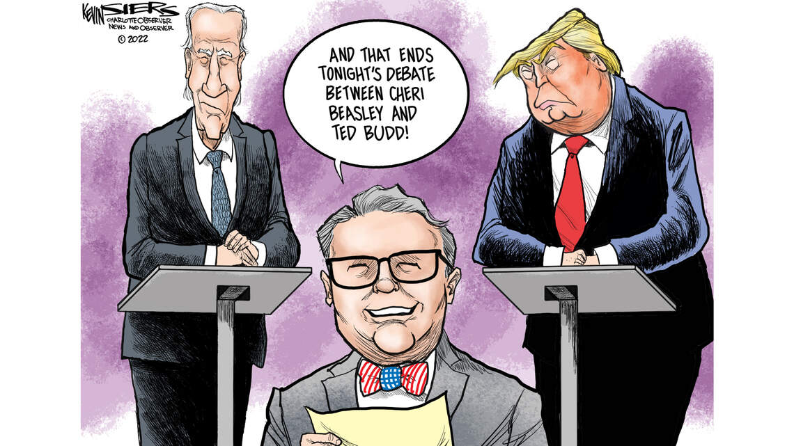 Kevin Siers: Beasley, Budd debate