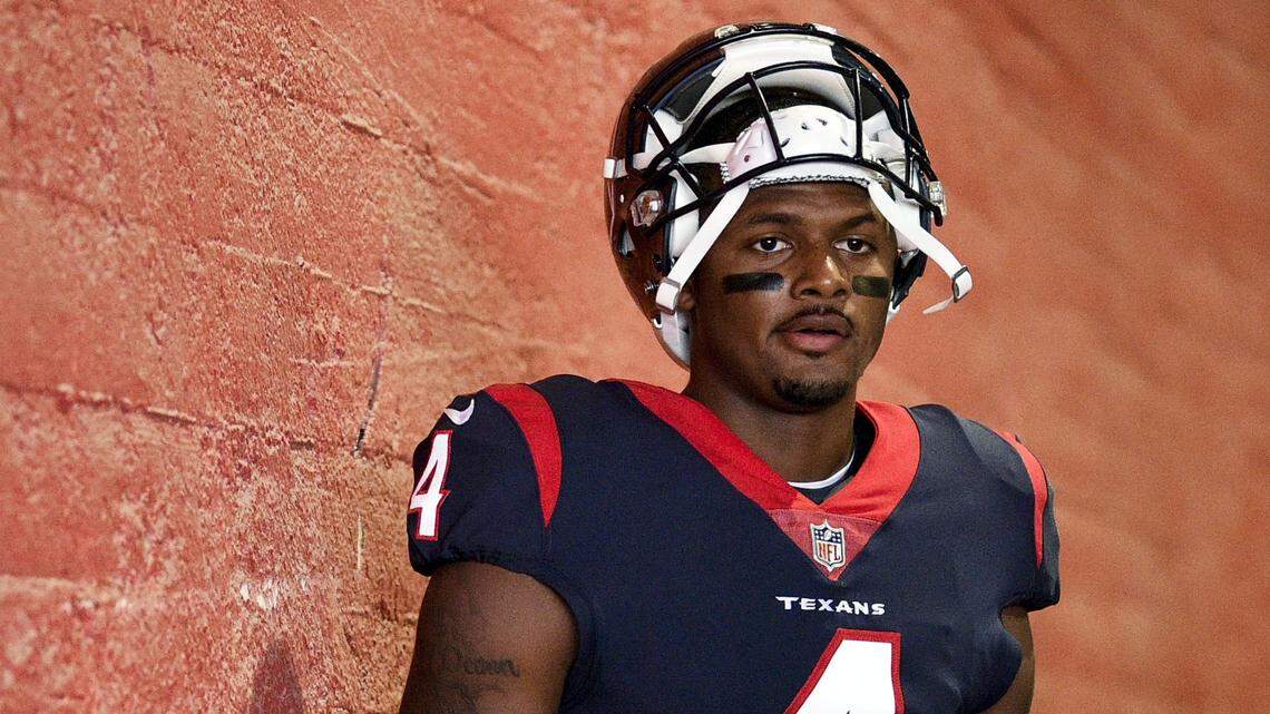 The Panthers and Saints are in the mix for acquiring Texans quarterback Deshaun Watson in a trade.