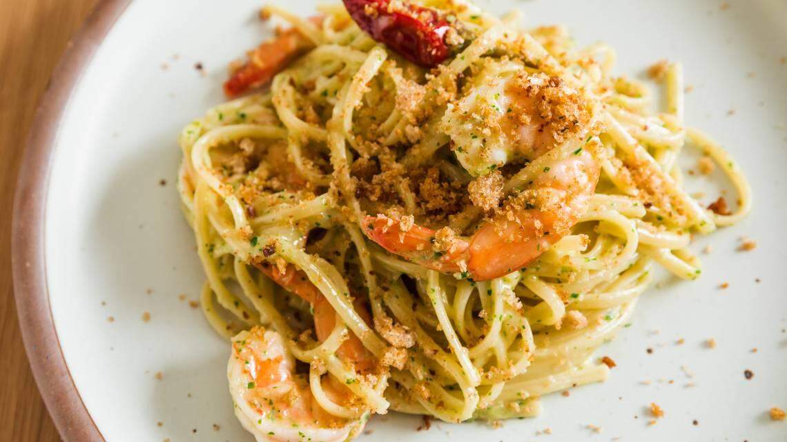 Enjoy dishes similar to those you’d find on coastlines in Italy in France at The Jimmy in Myers Park.