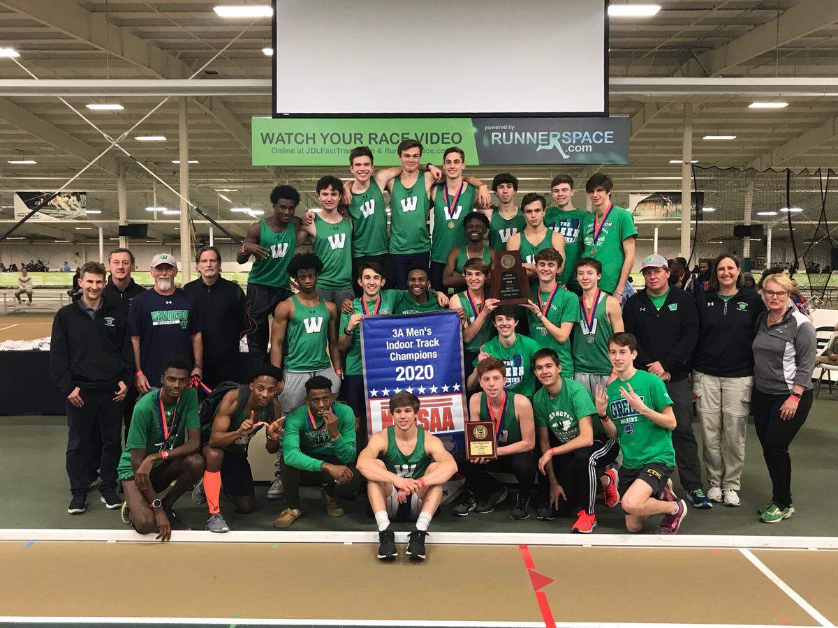 Weddington won the NCHSAA indoor state track championship Friday