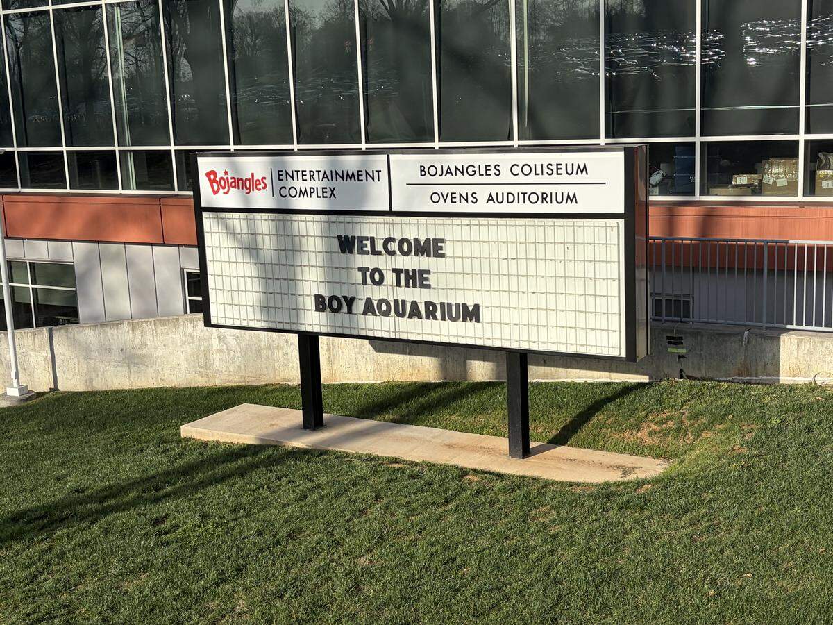 The Charlotte Checkers hosted its Book Club night in partnership with romance bookstore Trope Bookshop. The team relabeled the Bojangles Coliseum as “the boy aquarium“ paying homage to the rise of hockey romance novels.
